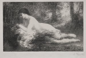 Reverie. av Ignace Henri Jean Fantin-Latour