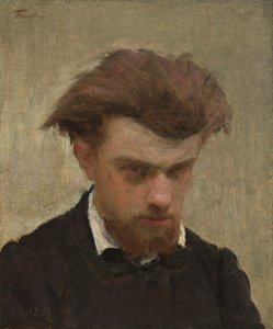 Selvportrett av Ignace Henri Jean Fantin Latour
