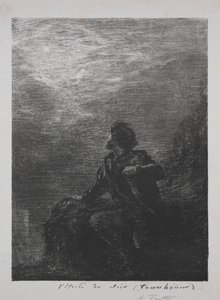 Aftenstjernen, 1877. av Ignace Henri Jean Fantin-Latour