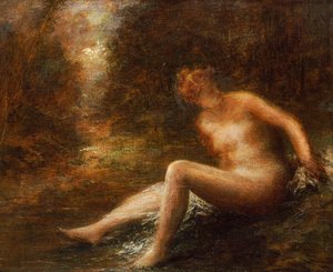 Jegerinnen av Ignace Henri Jean Fantin Latour