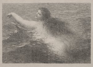 Vanngeniet, 1896. av Ignace Henri Jean Fantin Latour