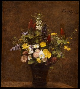 Ville blomster av Ignace Henri Jean Fantin Latour