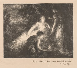Hekseri, 1899. av Ignace Henri Jean Fantin Latour