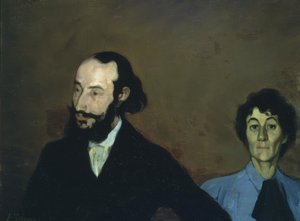 Charles Morice and his Wife’, 1889, Olje på lerret, 70 × 90 cm av Ignacio Zuloaga y Zabaleta