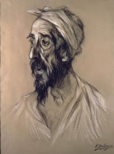 DEN SÅREDE QUISOTEN - MALERI OG KUL 1906 - SPANSK EKSPRESJONISME av Ignacio Zuloaga y Zabaleta