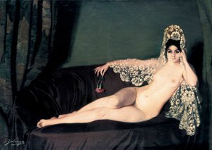 "Feminin naken" - Portrett av grevinnen Anna prinsesse Brancoveanu (Brancovan)