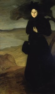 PORTRETT AV VALENTIN DETOMAS - 1894/95 - O / L - 200X120 CM av Ignacio Zuloaga y Zabaleta
