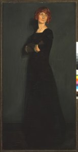 Portrett av Madame Malinowska av Ignacio Zuloaga y Zabaleta