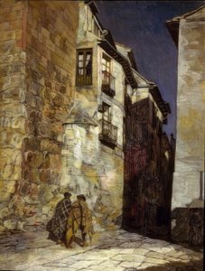 SEGOVIA BY NIGHT – CIRCA 1930 – O/L – 94X74 CM av Ignacio Zuloaga y Zabaleta