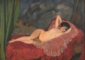 Rød naken, 1922.
