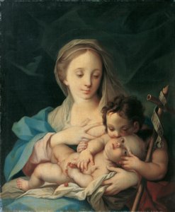 Maria med barnet og Johannesknaben av Ignaz Stern