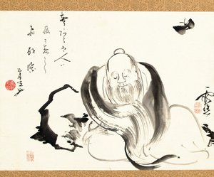 Zhuang Zi drømmer om en sommerfugl