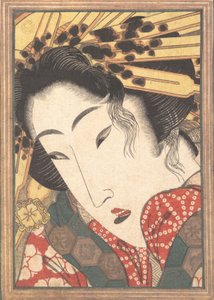 Avvist Geisha fra Passions Cooled by Springtime Snow, 1824.