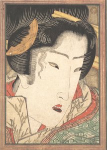 Avvist Geisha fra Passions Cooled by Springtime Snow, 1824.