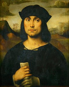 Portrett av Evangelista Scappi (tempera på tre)