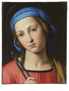Saint Apollonia (olje på lerret)
