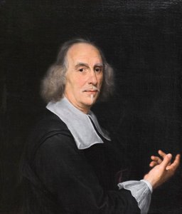 Portrett av Gian Lorenzo Bernini (olje på lerret) av Il (1639 1709) Baciccio