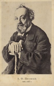 Aleksey Pisemsky , russisk romanforfatter og dramatiker av Ilya Efimovich Repin