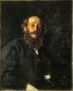 Portrett av maleren Nikolai Gay av Ilya Efimovich Repin