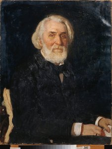 Portrett av forfatteren Ivan Sergeyevich Turgenev (Turgenev av Ilya Efimovich Repin