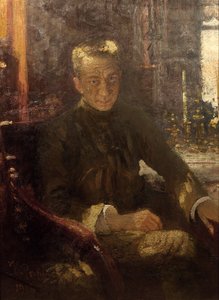 Portrett av Alexander Kerensky 1881-1970, 1917-1918. av Ilya Efimovich Repin