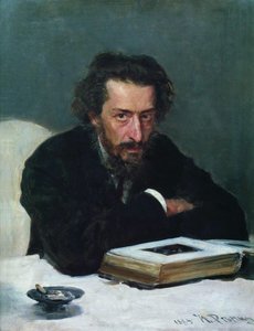 Portrett av komponisten Pavel Ivanovich Blaramberg, 1884 av Ilya Efimovich Repin