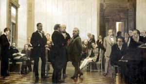 Slaviske komponister, 1871-1872 av Ilya Efimovich Repin