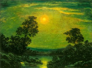 Måneskinn av Imitator of Ralph Albert Blakelock