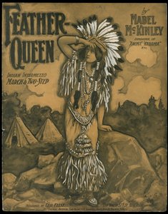Feather- Queen, ca. 1770-1959 (trykk) av Inc. Leo Feist