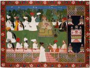 Ajit Singh 16781724, Maharajaen i Jodhpur, midten av 1700-tallet. av Indian Art