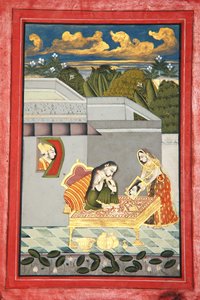 Et glimt av den elskede, (ugjennomsiktig wc på papir) av Indian School