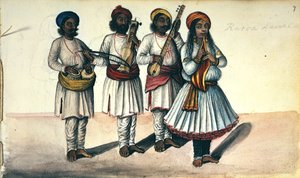 En dansende jente av Indian School