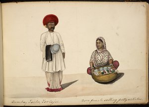 Bombay skredder; Bohori kvinnelig kjøpmann av Indian School