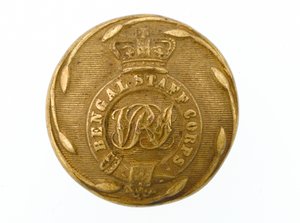 Button, Bengal Staff Corps, 1861-1876 av Indian School