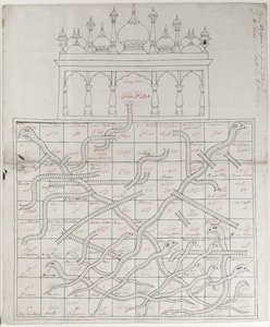 Design for spillet Snakes and Ladders av Indian School