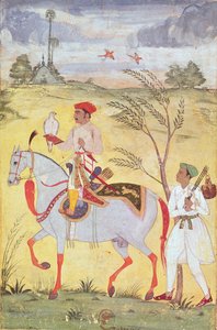Keiser Jahangir (1569–1627) av Indian School