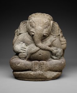 Ganesha (stein) av Indian School