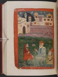 MS Panj B 40, f.195v, illustrasjon fra 