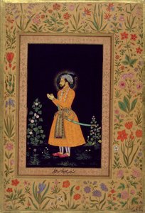 Portrett av Shah Jahan (1592-1666) Mughal, ca. 1632 av Indian School