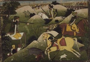 Sikh Prince-jakt, Punjab av Indian School