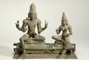 Samaskanda, Chala, Tamil Nadu (bronse) av Indian School