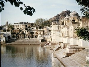 Utsikt over byen av Indian School