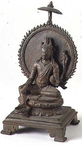 Vishnu, Pallava, Sør-India (bronse) av Indian School