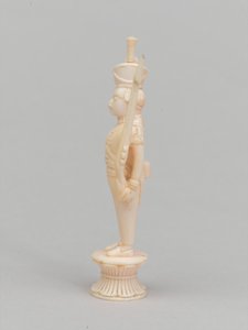 Hvit bonde, sjakkbrikke, India, 1820 ca av Indian School