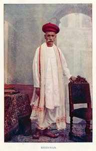 Indiske innfødte: Brahman (farget bilde)