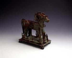Bronze Horse - Kingdom of Madjiapahit av Indonesian School