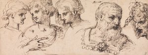 Fem klassiske hoder av Inigo Jones