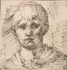 Hodet til en gutt av Inigo Jones