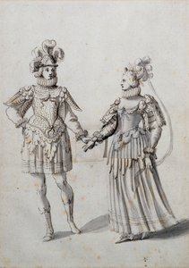 Influences of the Stars (penn og blekk på papir) av Inigo Jones