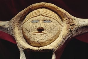 Janus Head, fra Cape Dorset (hvalvirvler) (se også 228680)
